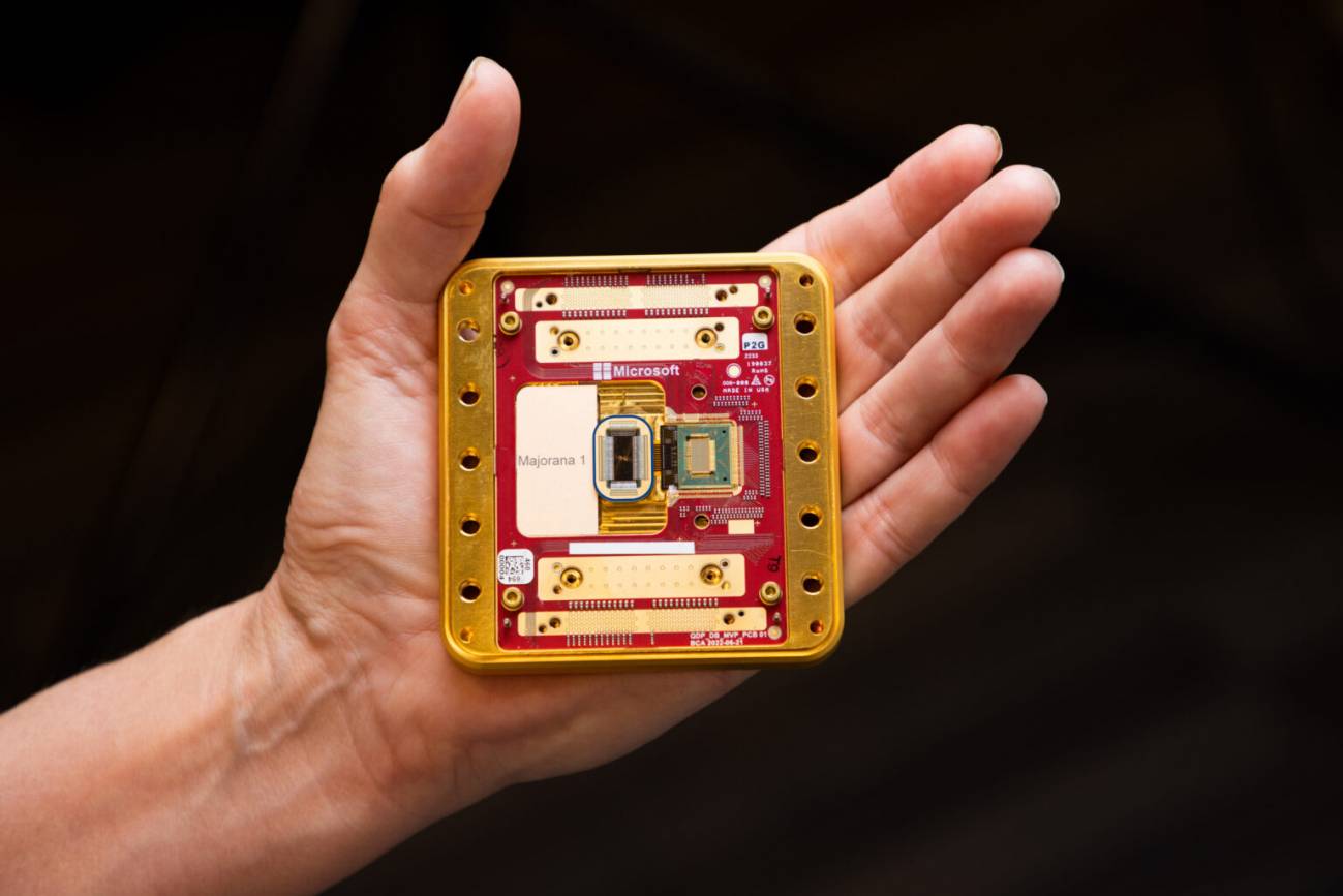 Microsoft advances in the quantum computing race with the Majorana 1 chip